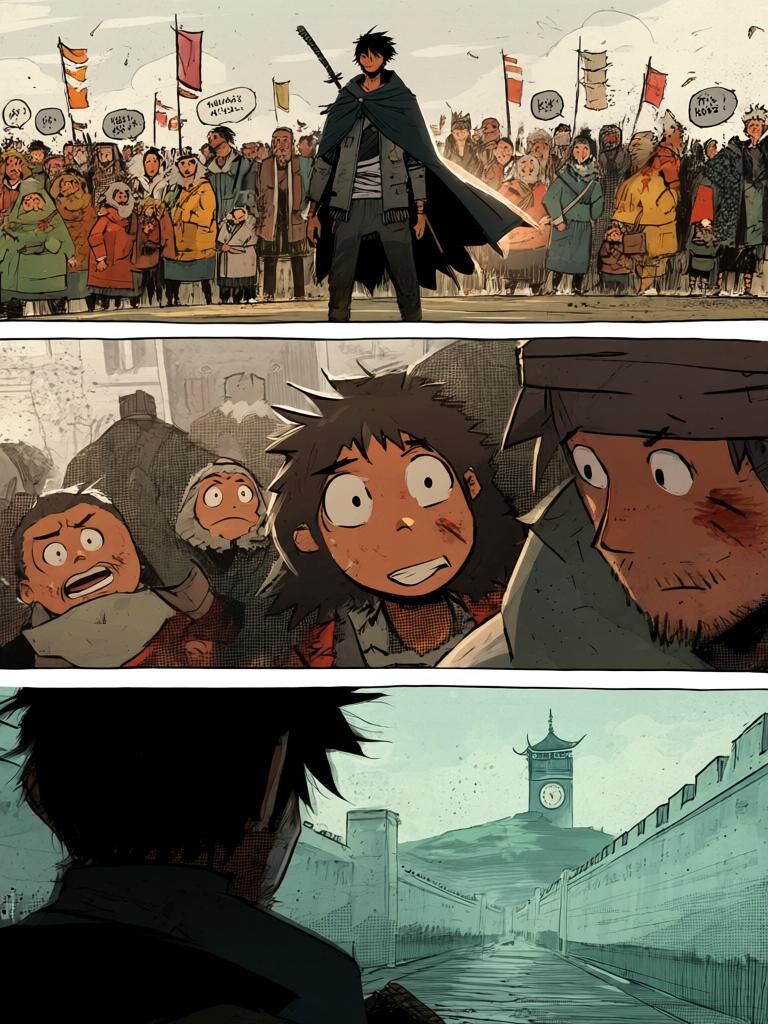 第4章:钟山之内 · 选择与暗流
钟山被掏空成为现代化的囚营与训练场，进化者在这里接受检查与征召。刑营万夫长冯宏以权威与利益吸引大部分进化者加入，少数人选择离开，陆隐在离队者中。钟山外喧嚣不止，新的格局与更大的风暴在远方静静酝酿。 - 图片15