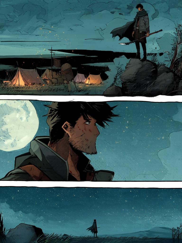 第2章:星空客人的判决
艳丽女子试探性提出帮助与交换，陆隐冷拒。女子请来她的大哥刘升示威，陆隐当场斩断他们的嚣张，展现超越人级的战力与战技“游身步”。陆隐收取能量晶体，凝空戒吞噬其存在，其他队长察觉异常，新的风暴正在酝酿。 - 图片16