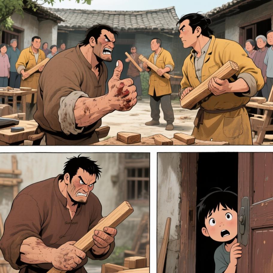 第0章:白布灯笼与陈家的香火
旧日京城有四个奇异的摇小鼓人，只到刚死人的人家收东西，年年聚会点四盏白布灯笼。我的太爷是其中一人，他离家后嘱咐儿子每年去柳树下看灯笼；几年间灯笼逐渐消逝，我家的厄运也随之降临，后来太爷回城又离去，留下了我爷陈如飞——一个表面和善、实则阴厉的人。童年里我目睹了他对贪婪木匠的惩罚与在喜宴上单挑拳脚的威严，从此知道陈家藏着不可言说的邪门。 - 图片8