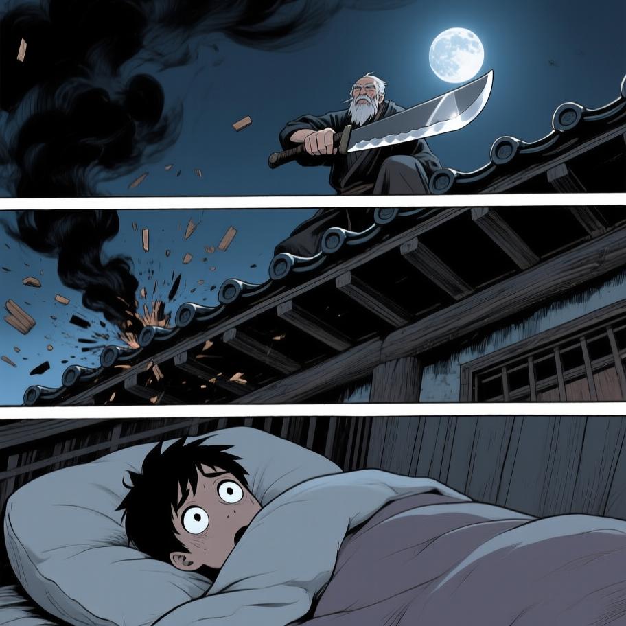 第0章:白布灯笼与陈家的香火
旧日京城有四个奇异的摇小鼓人，只到刚死人的人家收东西，年年聚会点四盏白布灯笼。我的太爷是其中一人，他离家后嘱咐儿子每年去柳树下看灯笼；几年间灯笼逐渐消逝，我家的厄运也随之降临，后来太爷回城又离去，留下了我爷陈如飞——一个表面和善、实则阴厉的人。童年里我目睹了他对贪婪木匠的惩罚与在喜宴上单挑拳脚的威严，从此知道陈家藏着不可言说的邪门。 - 图片9