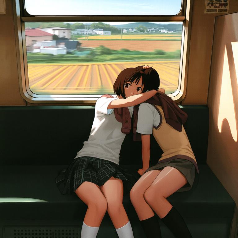 两个人，向着海 - 图片8