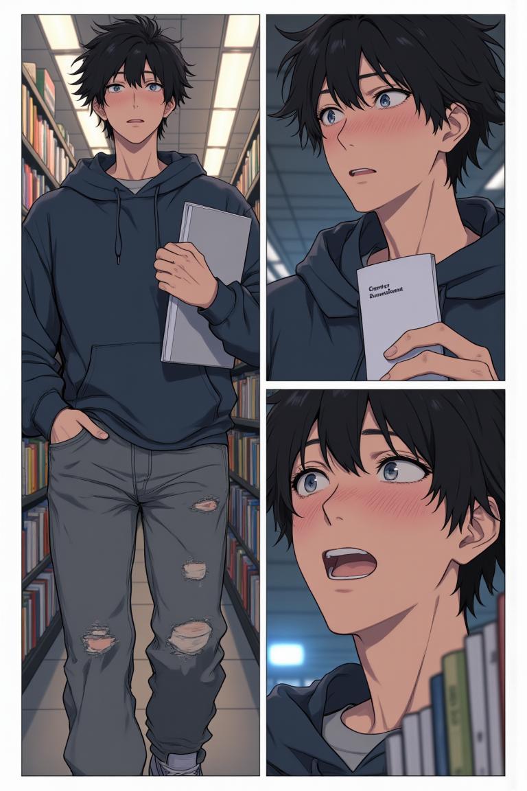 第1章:New Rain, New Beginnings
Luo Ye, now a university freshman and a modestly successful web novelist, spends a rainy night in an internet café before arriving at Jiangcheng University. After discovering a note in the rented teacher apartment and being warned by his brother Gu Mingxuan, he registers for school and meets two striking senior girls—Su Baizhou, an ice‑beauty and student council president, and her lively friend Qin Yuwen. A quiet recognition and an unresolved misunderstanding hang between them, opening the door to a new chapter of campus life. - 图片11