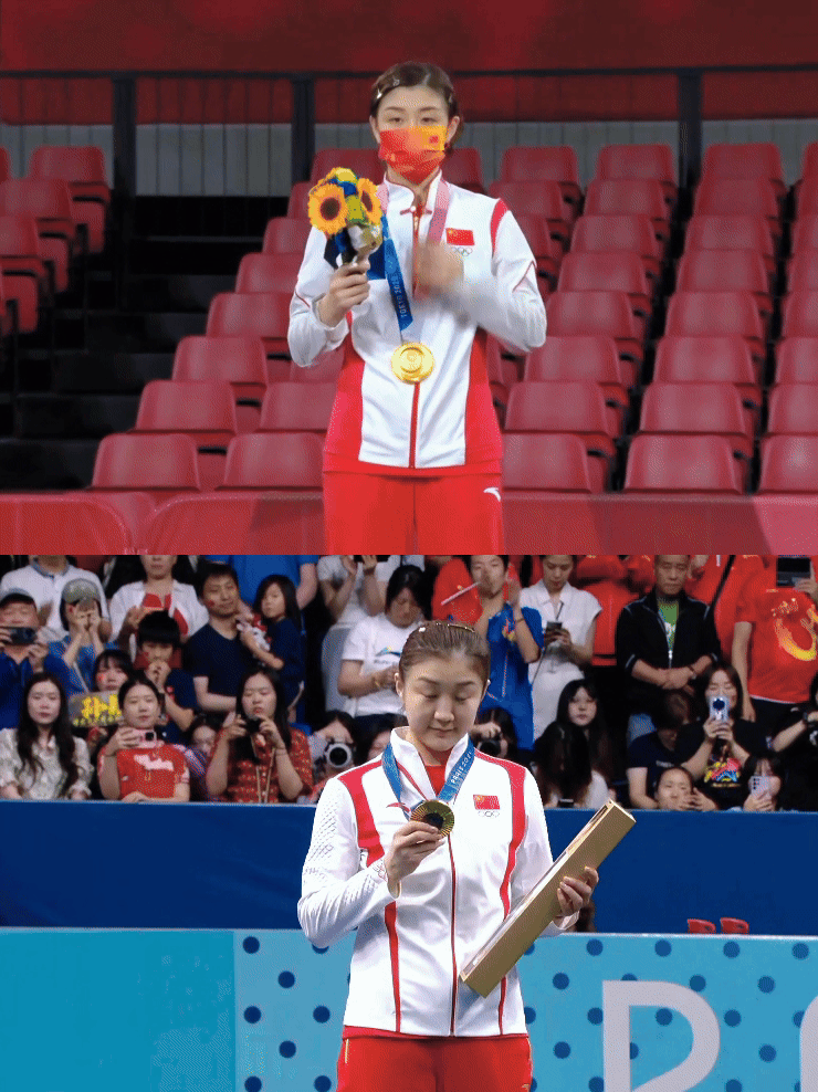 Chen Mengs National Games ID photo looks like she could win a match with a single glance. Olympic champion by night, passport photo model by day. Fans complaining might just need better lighting and a deep breath. - 图片3