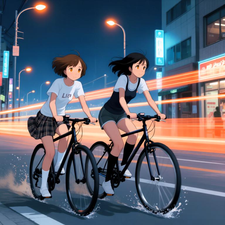 黄昏的列车与海 - 图片5