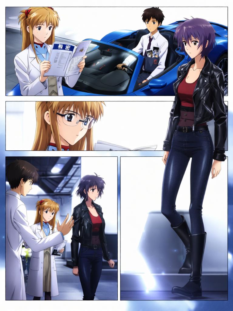 第3章:抵达NERV
真嗣与美里来到NERV总部门前，凭父亲的身份验证进入地下都市并领取极密资料。两人在巨大的地下都市中迷路，律子出现并确认真嗣为“马鲁杜克报告书”选出的第三位适格者。指挥中心发现使徒再次移动，所有人将目光与希望投向即将出场的少年――真嗣。 - 图片7