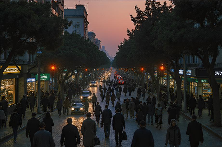 A poignant tale of solitude and connection in a bustling city, exploring the delicate balance between isolation and companionship. - 图片3