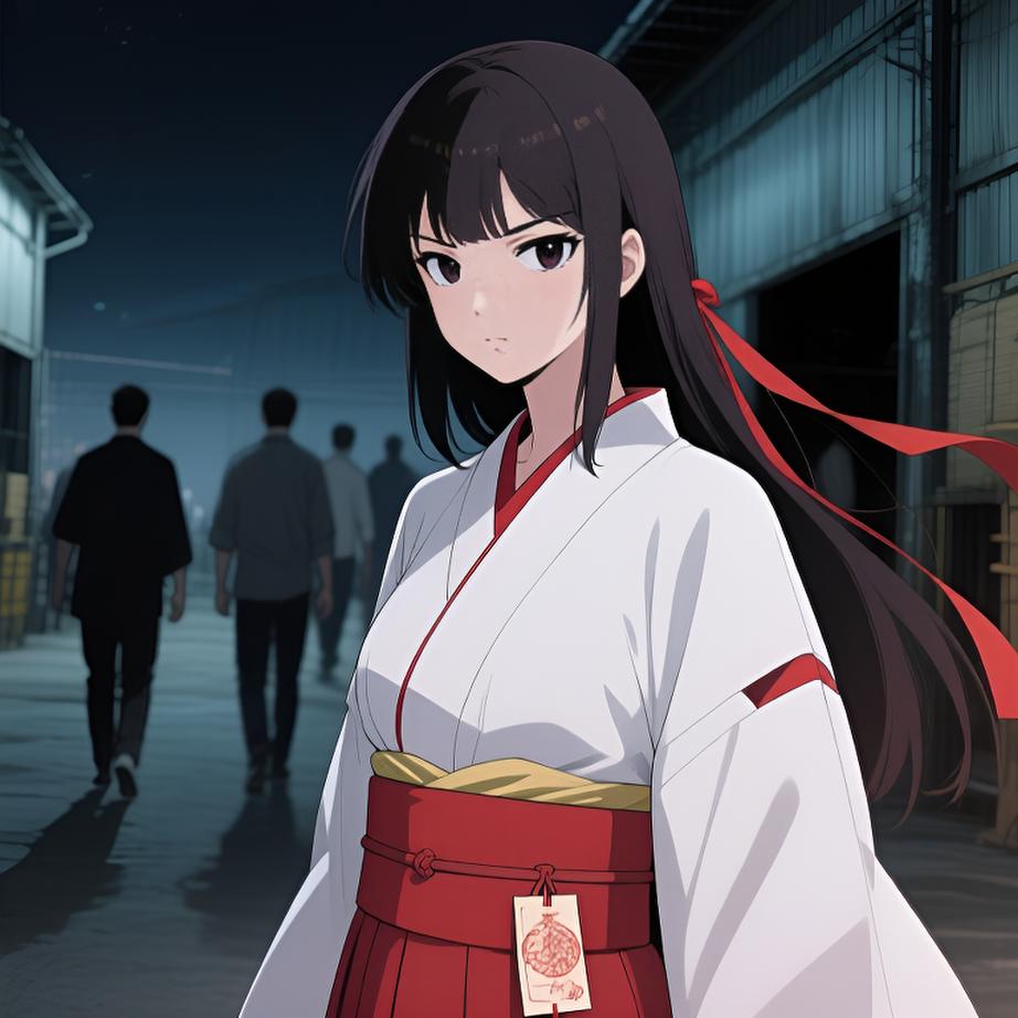 I just spotted suspicious men leaving a warehouse. The tension in the air is palpable and I must stay vigilant. - 图片2