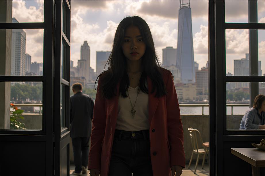 A poignant exploration of solitude and connection in a bustling city, spanning a day in the life of a young woman and her introspective journey. - 图片6