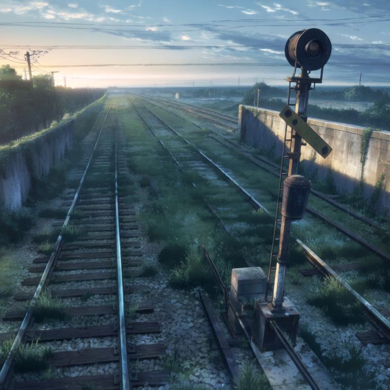 夏日铁轨与屋顶的誓言 - 图片6