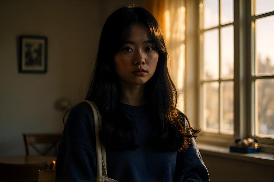 A poignant exploration of solitude and self-discovery unfolds over a 10-minute duration, juxtaposing moments of introspection with the vibrancy of life around us. - 图片1