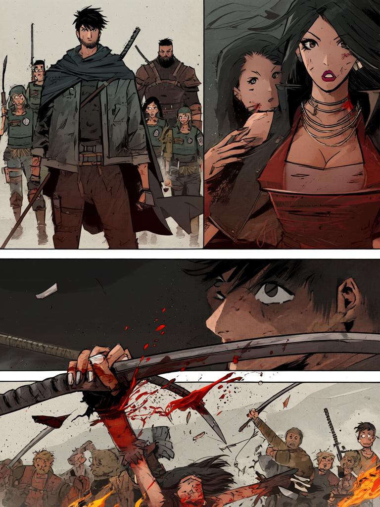 第2章:星空客人的判决
艳丽女子试探性提出帮助与交换，陆隐冷拒。女子请来她的大哥刘升示威，陆隐当场斩断他们的嚣张，展现超越人级的战力与战技“游身步”。陆隐收取能量晶体，凝空戒吞噬其存在，其他队长察觉异常，新的风暴正在酝酿。 - 图片6