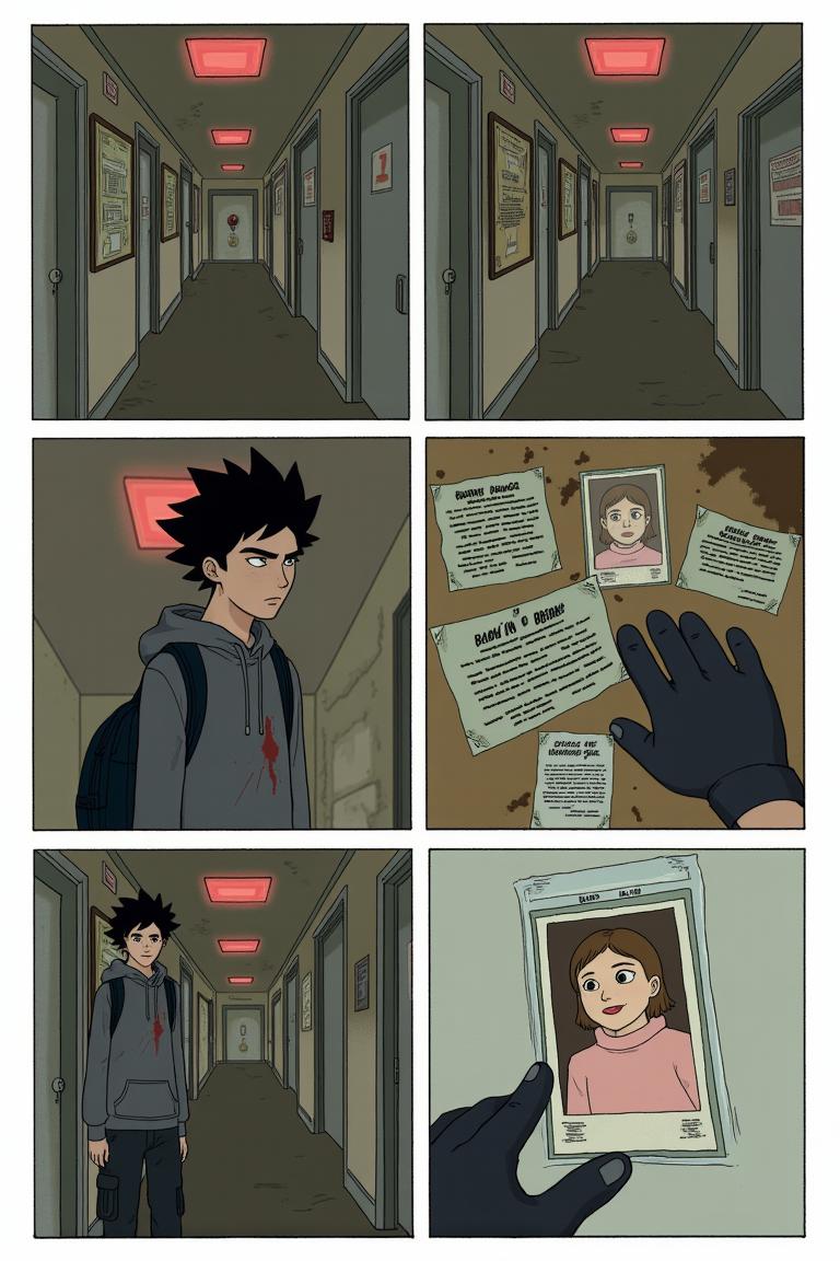 第9章:Upstairs Breath
Jiang Yi recognizes the hulking ascended zombie from the canteen massacre — the corpse whose dropped corpse-core he stole. Trapped in the guard room, he flees upstairs as zombies pound the windows and stairwells, barely holding on when a sudden female zombie ambushes him on the fourth floor. Just as he thinks to finish it, the dormitory door nearby is violently breached, forcing him to run to the fifth floor, heart pounding and hope thinning. - 图片10