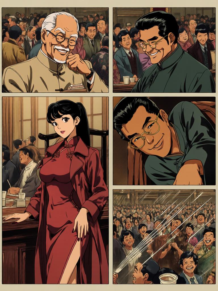 第0章:海天盛筵的试探
葛婉为打入海天盛筵外出争取席位，被会场守门人阻拦。她硬闯入会场受尽嘲讽，却巧设圈套，让贪婪的李掌柜自投罗网，瞬间翻盘。最终众人改观，她冷眼离去，暗藏更大的计划。 - 图片5