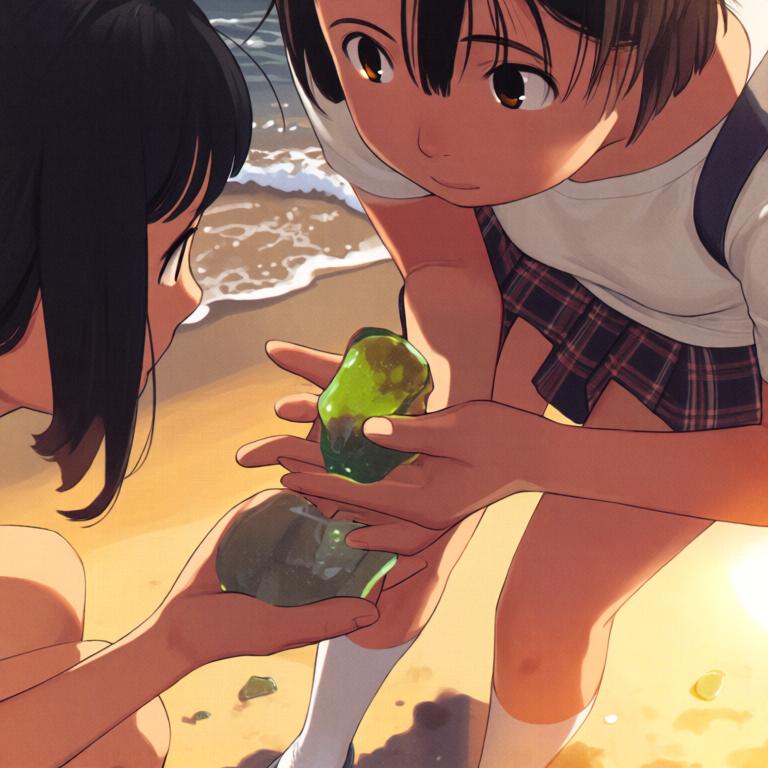 两个人，向着海 - 图片15