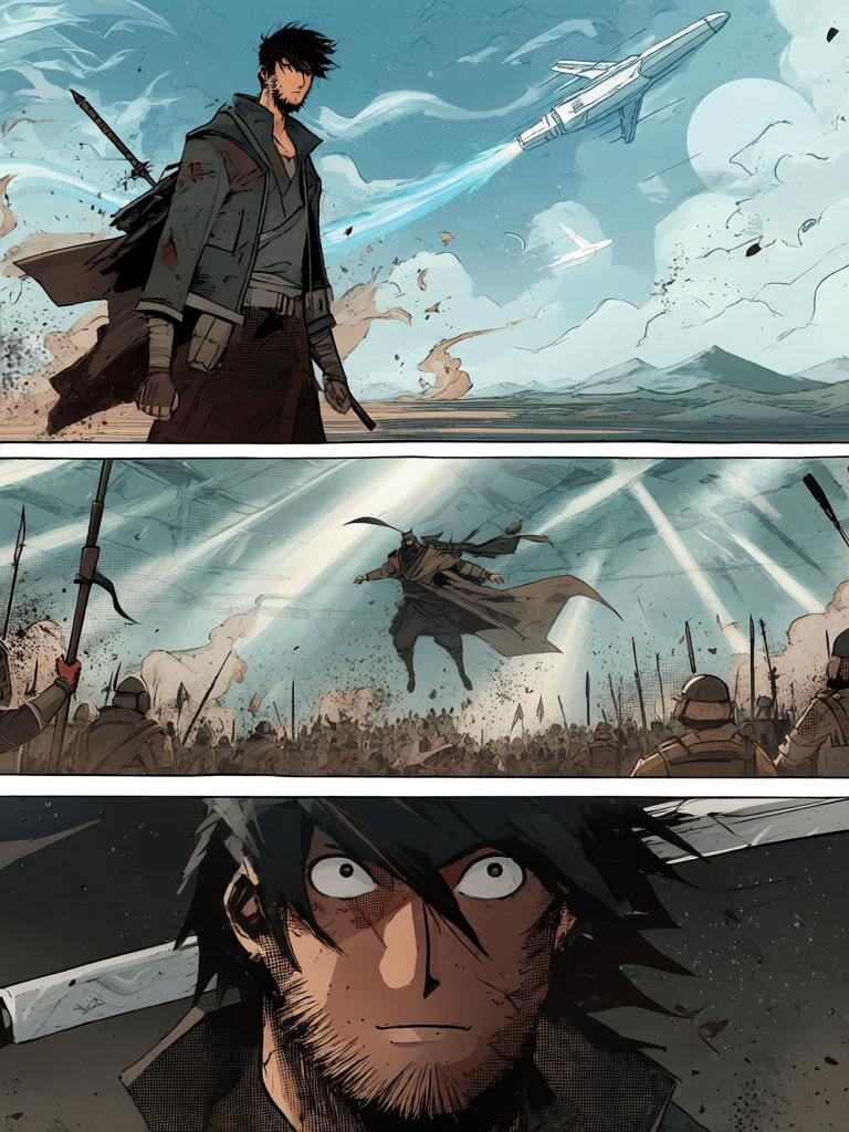 第8章:冰影之后：刑营的到来
陆隐在寒冰束缚中逼出战技，挫败了用外物施法的雪女赵雨。刑圣周山赶到，认出赵雨并惊讶于陆隐的实力，随即命人封锁并要求陆隐交出外星人遗物。陆隐将短刀交出并被周山赏识，现场局势因宇宙飞船降落而被彻底改写，陆隐被邀请加入刑营以避免纷争。 - 图片5