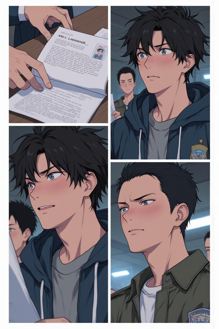 第0章:First Night in Jiangcheng
Luo Ye, a bewildered freshman, is taken to the police station after being discovered in an apartment assigned to his absent brother. A series of misunderstandings — a rented room to a female student, a report to the police, and a missing brother on a flight — escalate until the station chief recognizes Luo Ye's family background and clears him. Left with nowhere to stay and a silent crush, Luo spends a rainy night alone thinking about beginnings and moving forward. - 图片6