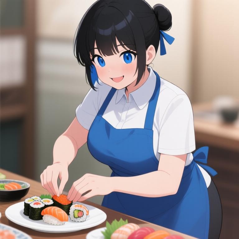 The lunch rush is in full swing and the energy in the restaurant is amazing. I love serving customers and making their day a little better. - 图片5