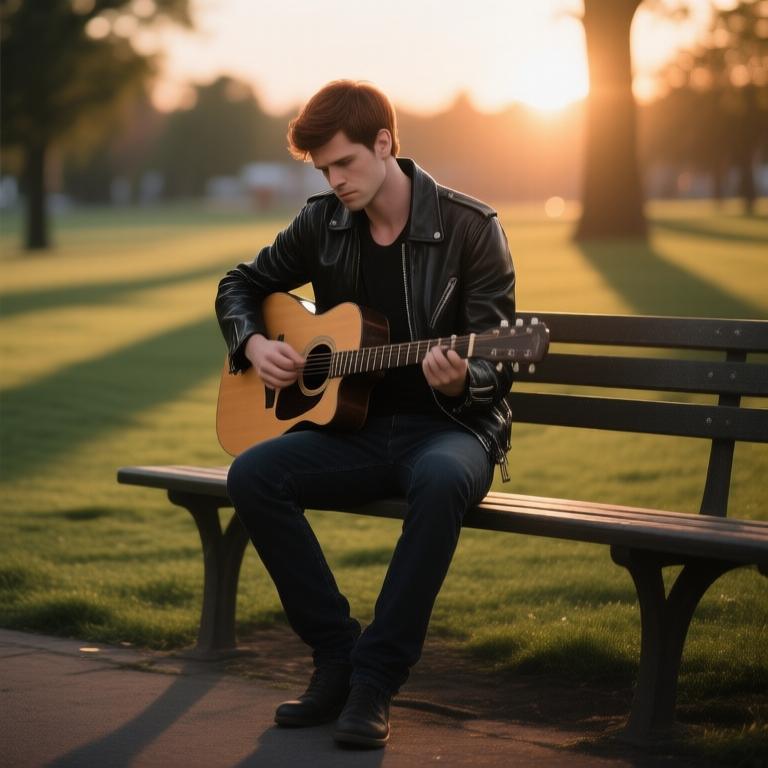 A poignant journey of self-discovery unfolds in a city where dreams clash with reality. The story revolves around two individuals, an artist and a musician, whose lives intertwine in unexpected ways. - 图片2