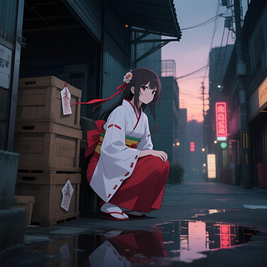 I just spotted suspicious men leaving a warehouse. The tension in the air is palpable and I must stay vigilant. - 图片1