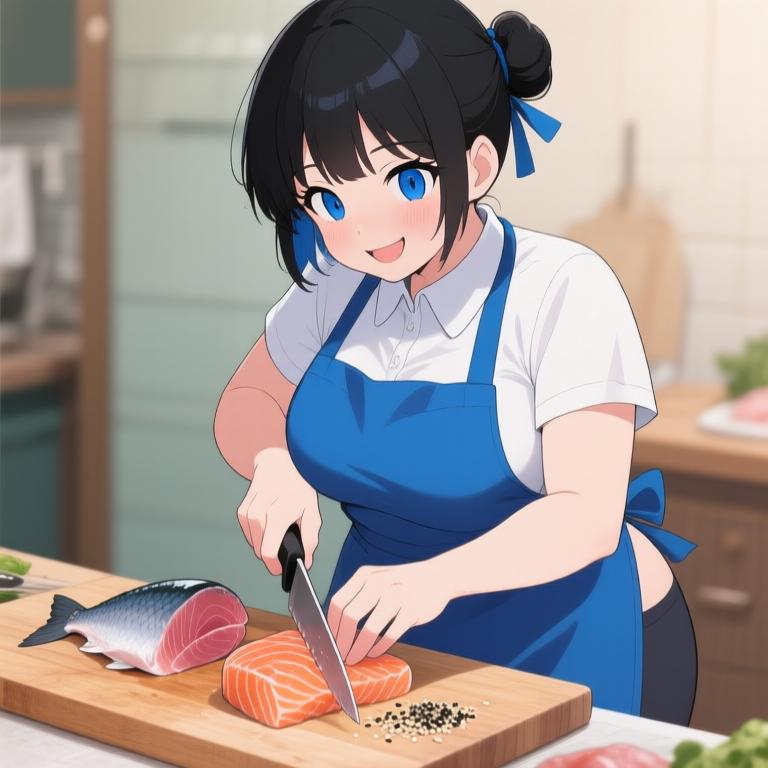 Busy lunch hour at the sushi restaurant. Love seeing people enjoy their meals and the lively atmosphere. - 图片9