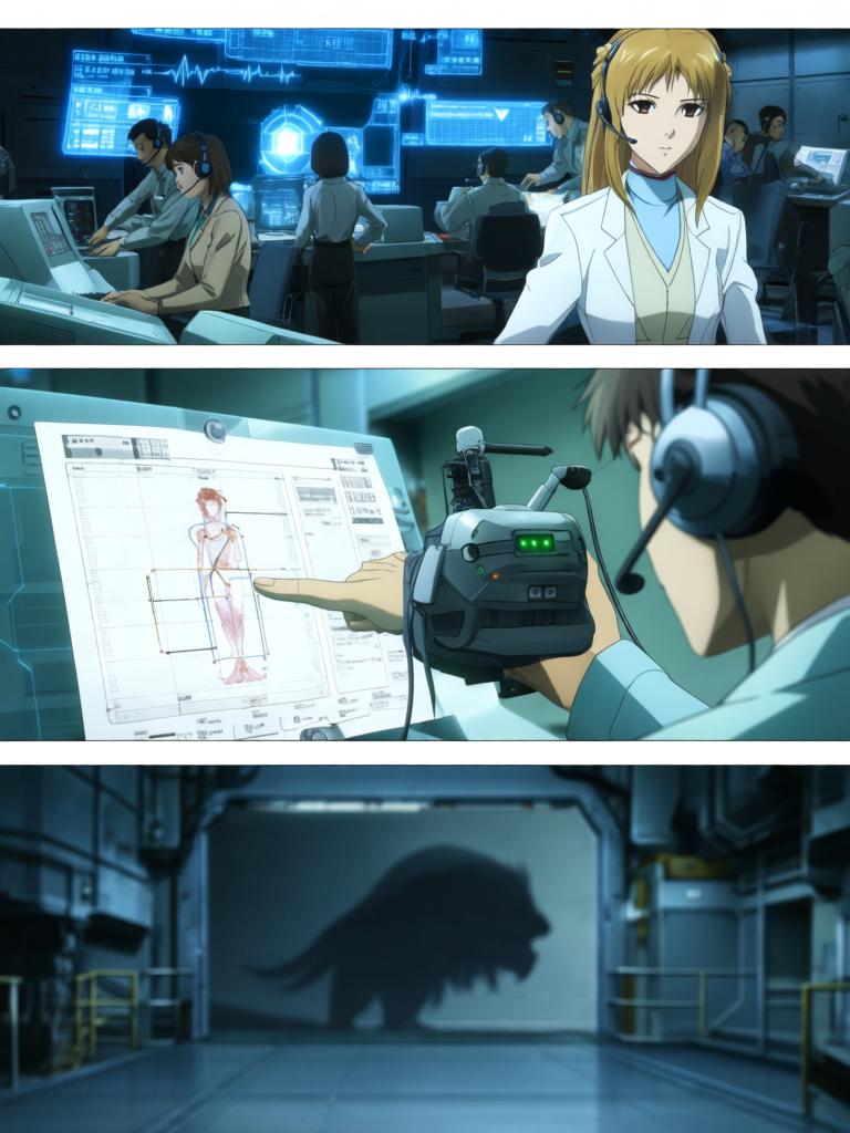 第3章:抵达NERV
真嗣与美里来到NERV总部门前，凭父亲的身份验证进入地下都市并领取极密资料。两人在巨大的地下都市中迷路，律子出现并确认真嗣为“马鲁杜克报告书”选出的第三位适格者。指挥中心发现使徒再次移动，所有人将目光与希望投向即将出场的少年――真嗣。 - 图片15