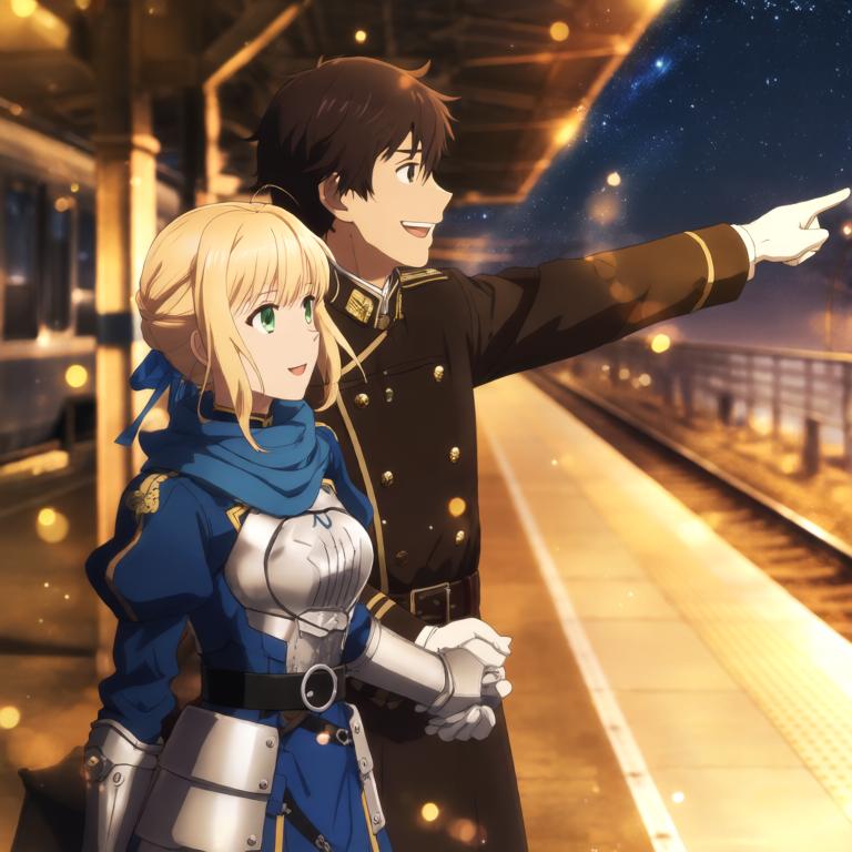 星轨未眠——月台的约定 - 图片8