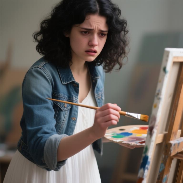 A poignant journey of self-discovery unfolds in a city where dreams clash with reality. The story revolves around two individuals, an artist and a musician, whose lives intertwine in unexpected ways. - 图片5