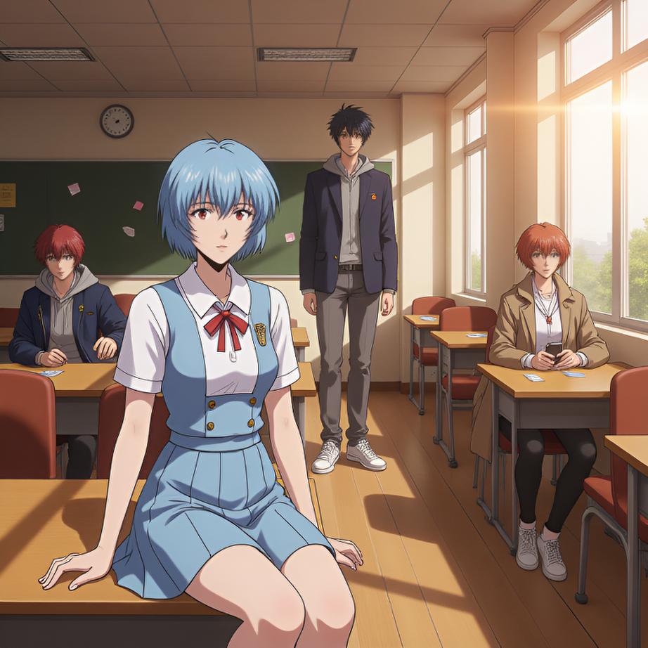 下课后和同学们一起翻看暑假的环球影城和北京国际电影节照片，大家在商量寒假的旅行计划，好想再去一次拍更多照片 - 图片1