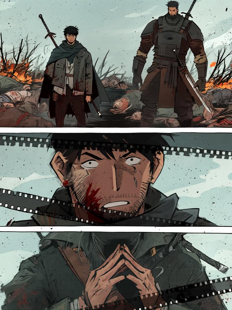 第2章:星空客人的判决
艳丽女子试探性提出帮助与交换，陆隐冷拒。女子请来她的大哥刘升示威，陆隐当场斩断他们的嚣张，展现超越人级的战力与战技“游身步”。陆隐收取能量晶体，凝空戒吞噬其存在，其他队长察觉异常，新的风暴正在酝酿。 - 图片9