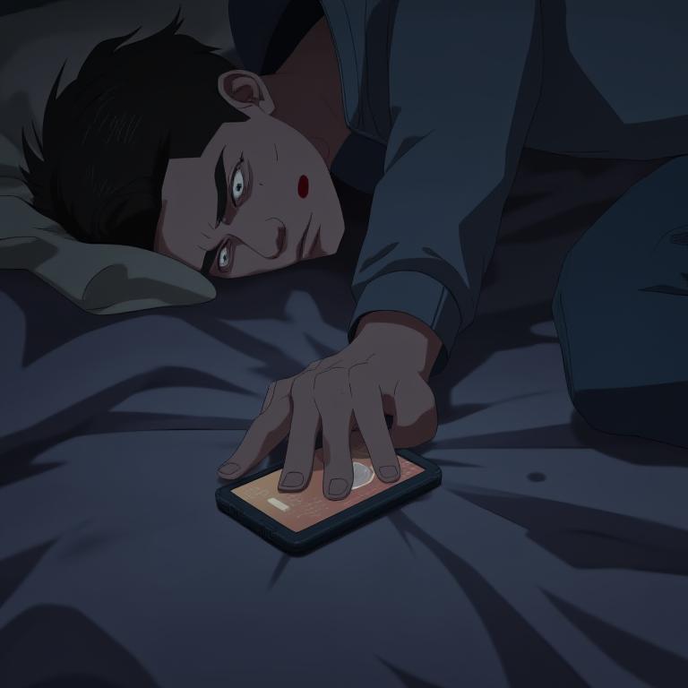 第3章:Night Calls and Quiet Vows
After denying the fight to campus security, Song Yu waits in his dorm. Li Dong calls with news that Qi Heng has an internship at influential Dragon Gate Group, and promises to confront him the next morning. Song Yu steels himself for the showdown, then notices Old Wolf stationed outside—he waves reassuringly and leaves Song Yu to prepare. - 图片3