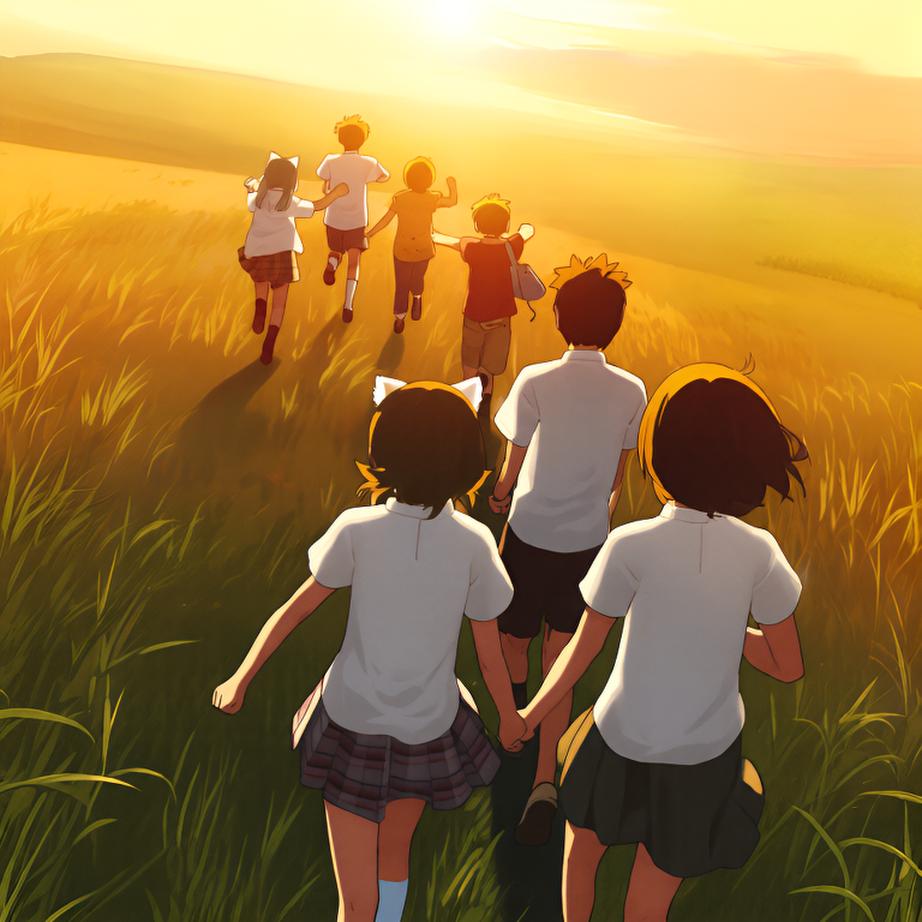 青春是一段自由无拘的时光，在阳光的照耀下，每一个瞬间都充满了无限可能。 - 图片8