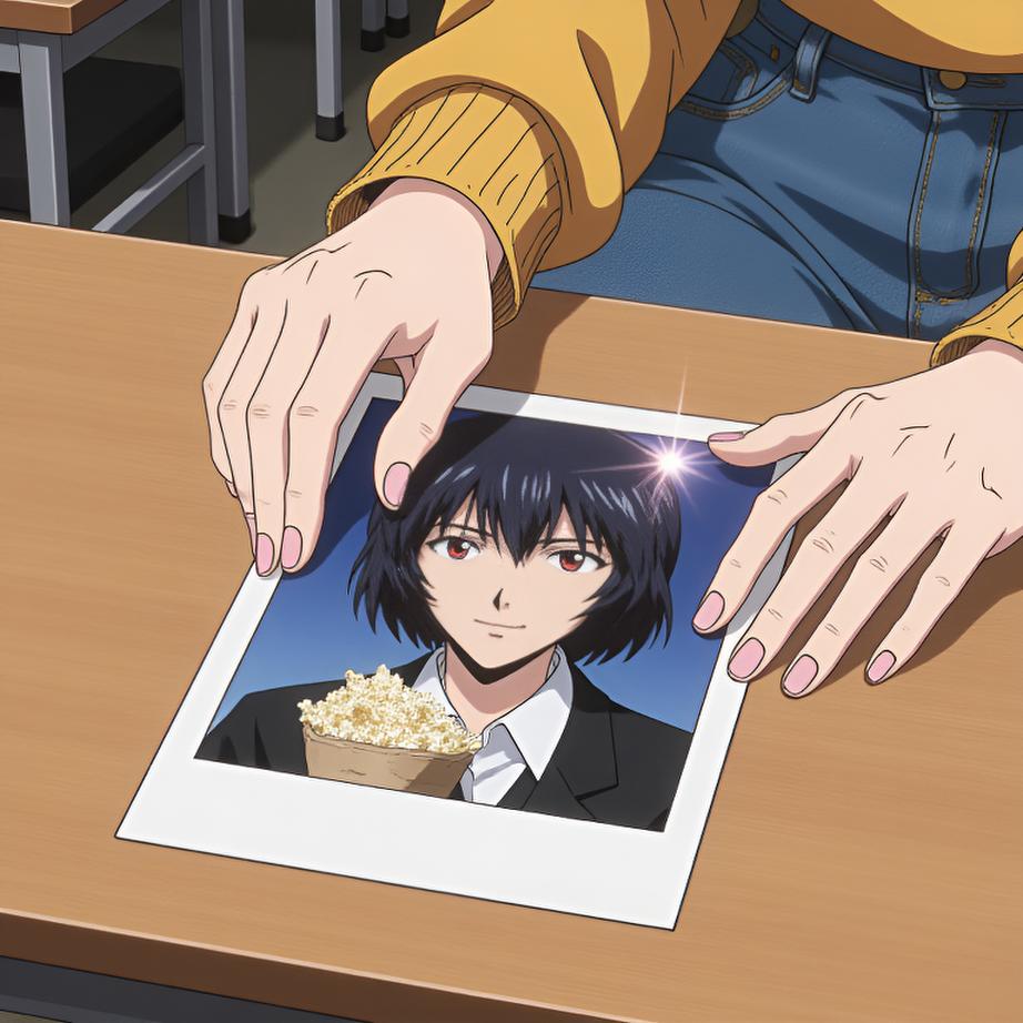 下课和同学们在教室翻看暑假的环球影城和北京国际电影节照片，大家一边回忆一边商量寒假的旅行计划，真想快点出发 - 图片3