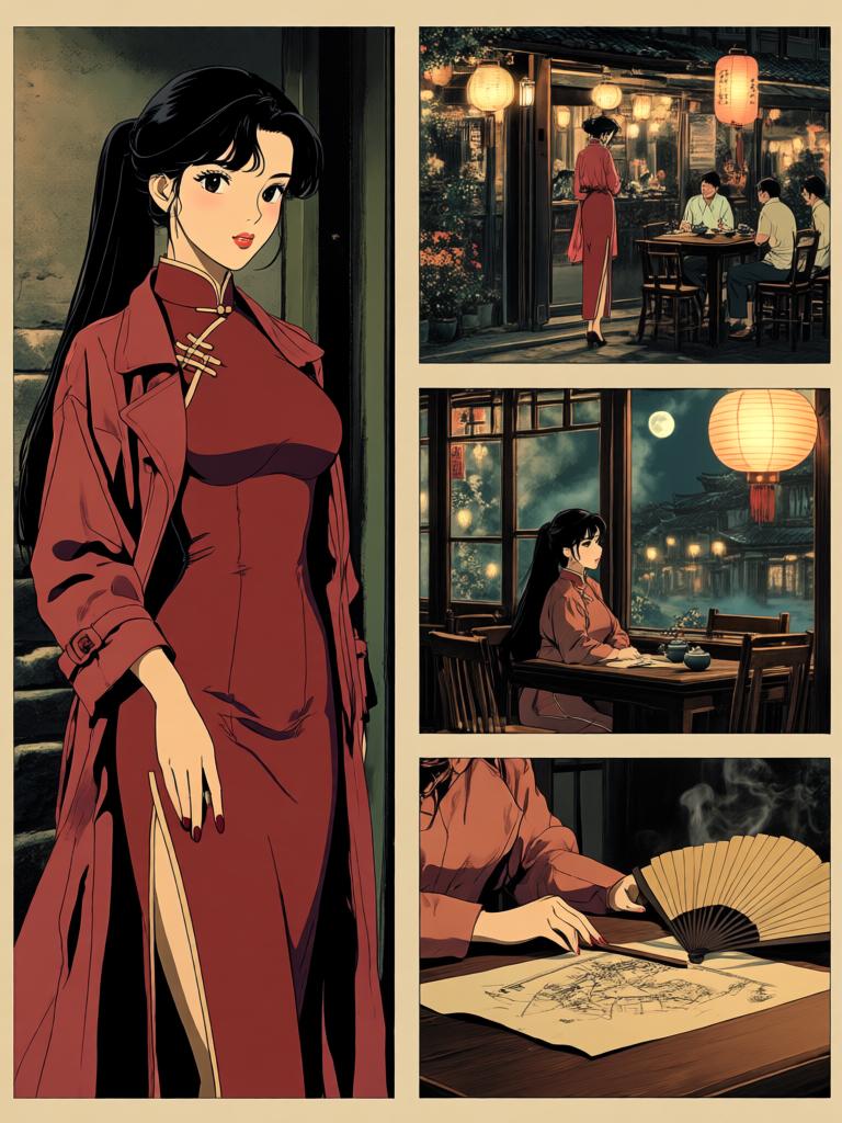 第1章:暗潮涌动
葛婉遭到张老爷势力孤立，集市中人避之不及，她以铜板贿赂酒楼伙计赵小二套出张府招标为陷阱的消息。回到茶馆，北渊出现并暗示愿意助她一臂之力；与此同时，张老爷与王师爷在府中密谋要将她彻底挡死。夜深，葛婉在房间里筹划反击，正当她思索下一步时，门外传来突然而来的敲门声…… - 图片7