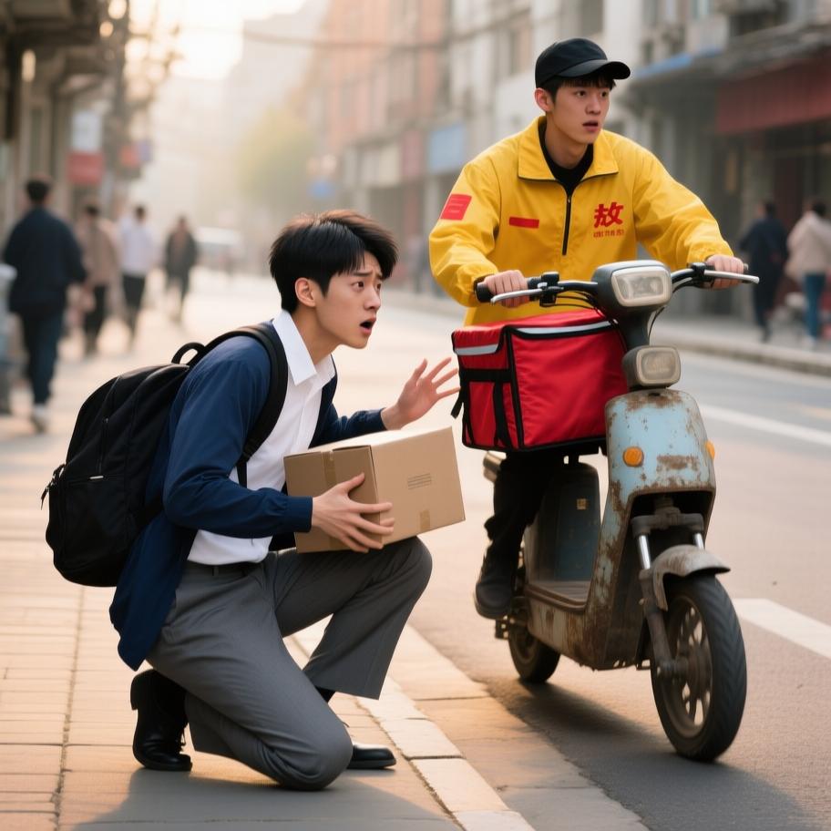 清晨上班路上，小李匆忙赶路时莫名其妙地捡到一个写着“勿打开”的快递盒。带到公司后，同事起哄、盒子晃动并发出敲击声，小李在恐慌与好奇间挣扎，最终撕开盒子，光芒乍现却是只萌仓鼠，结局温暖并带有命运般的反转和留白。 - 图片6