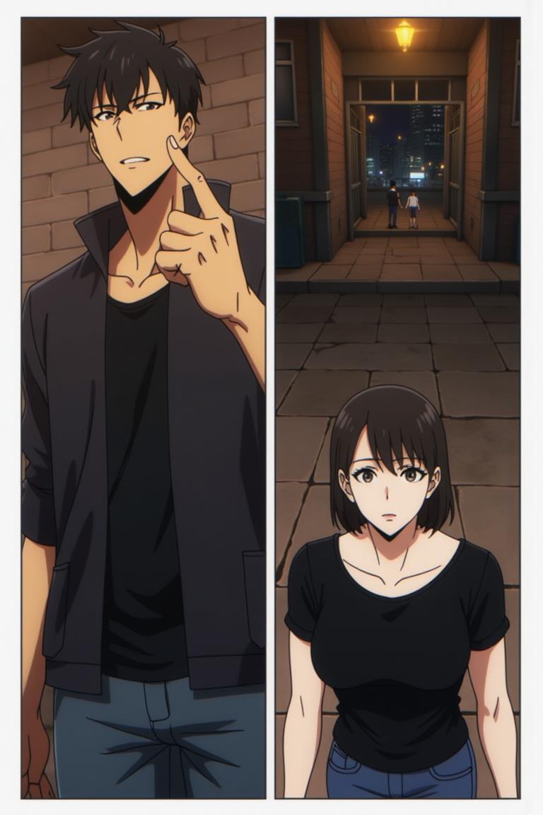 第10章:Aftermath at the Station
Wang Yan arrives at the police station to find Zhang Zonghe roaring at everyone; with two swift kicks Wang forces Zhang to fall in line, then publicly apologizes and settles the dispute. Hungry, they eat noodles while Wang urges Zhang to straighten out; Zhang boasts about rich women and a new plan to get money. Wang calls Tie Kui — at An Xin's milk-tea shop Tie Kui fusses over her while An Xin reveals the 30,000 wasn't from pawning, leaving the friends tense and unsure where Zhang's money came from. - 图片17