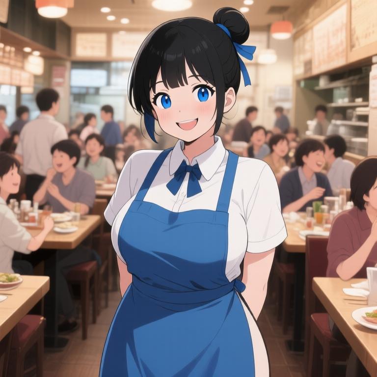 The lunch rush is in full swing and the energy in the restaurant is amazing. I love serving customers and making their day a little better. - 图片9