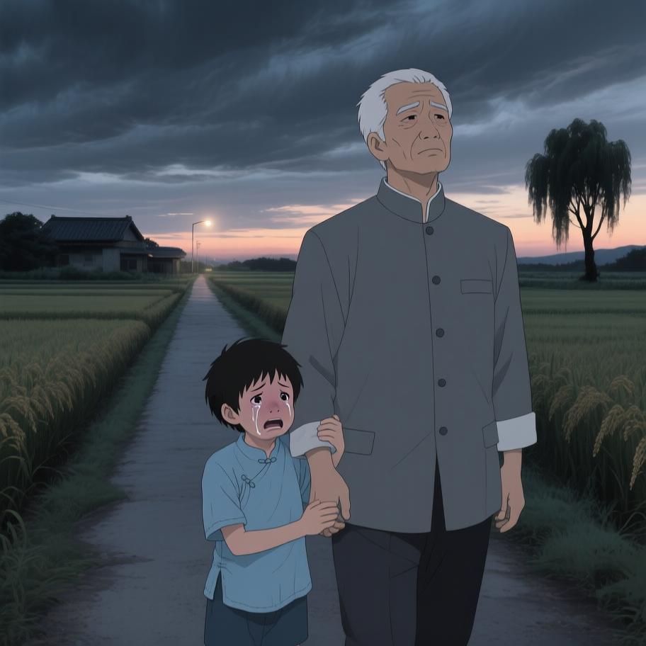 第1章:西屋的绿火与炕沿下的眼珠
我爷在打了人后若无其事带我回家并教我‘有本事能收回惹的祸’，夜里我看到他在西屋用七个白瓷盅和黄纸做法事，盅爆裂、酒流下炕沿，被一个披发、指甲乌黑的影人跪着捧酒喝去；几天后对方家人来跪求，献上黄纸祭品被我爷收下，却扔进仓房并炖了吃。我趁我爷出门偷看箱子，误用御神盅点灯油引发绿火与邪影袭来，最后我昏厥被我爷训斥，揭示我把尿撒进敬神壶冒犯了更大的神灵。 - 图片1