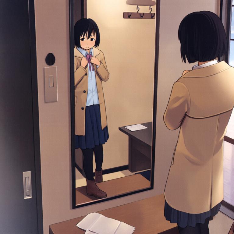 短发少女的忧郁一天 - 图片2