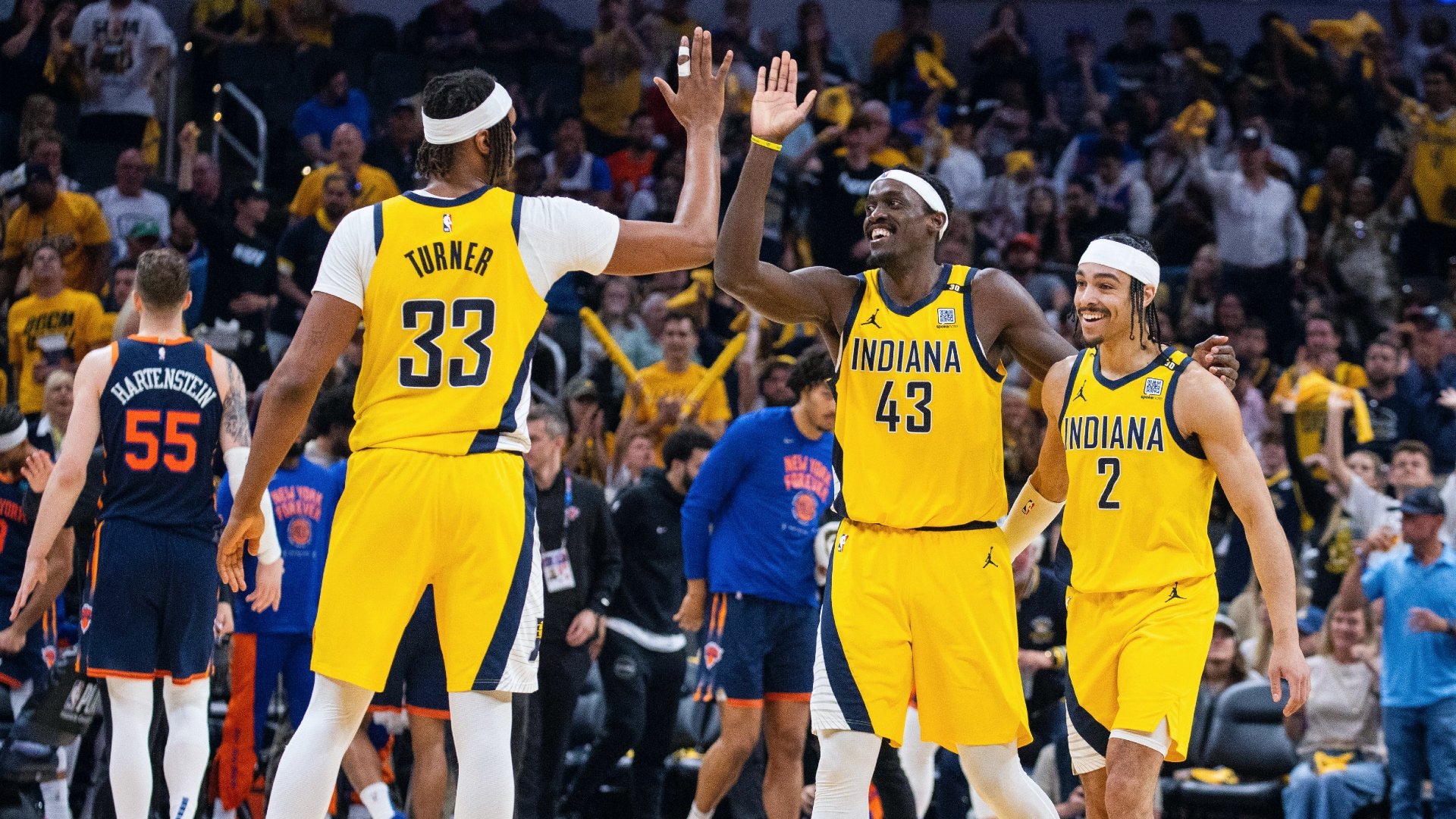 Jumping into the Pacers talk, the vibe this season is electric. Who are you riding with - 图片3