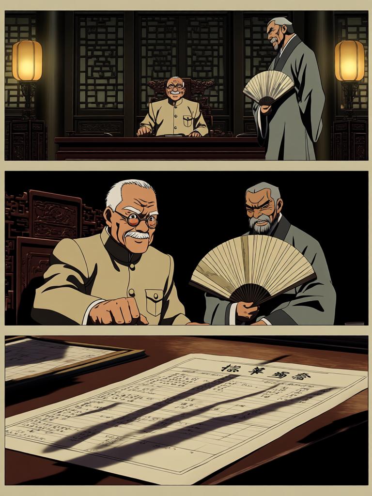 第1章:暗潮涌动
葛婉遭到张老爷势力孤立，集市中人避之不及，她以铜板贿赂酒楼伙计赵小二套出张府招标为陷阱的消息。回到茶馆，北渊出现并暗示愿意助她一臂之力；与此同时，张老爷与王师爷在府中密谋要将她彻底挡死。夜深，葛婉在房间里筹划反击，正当她思索下一步时，门外传来突然而来的敲门声…… - 图片10