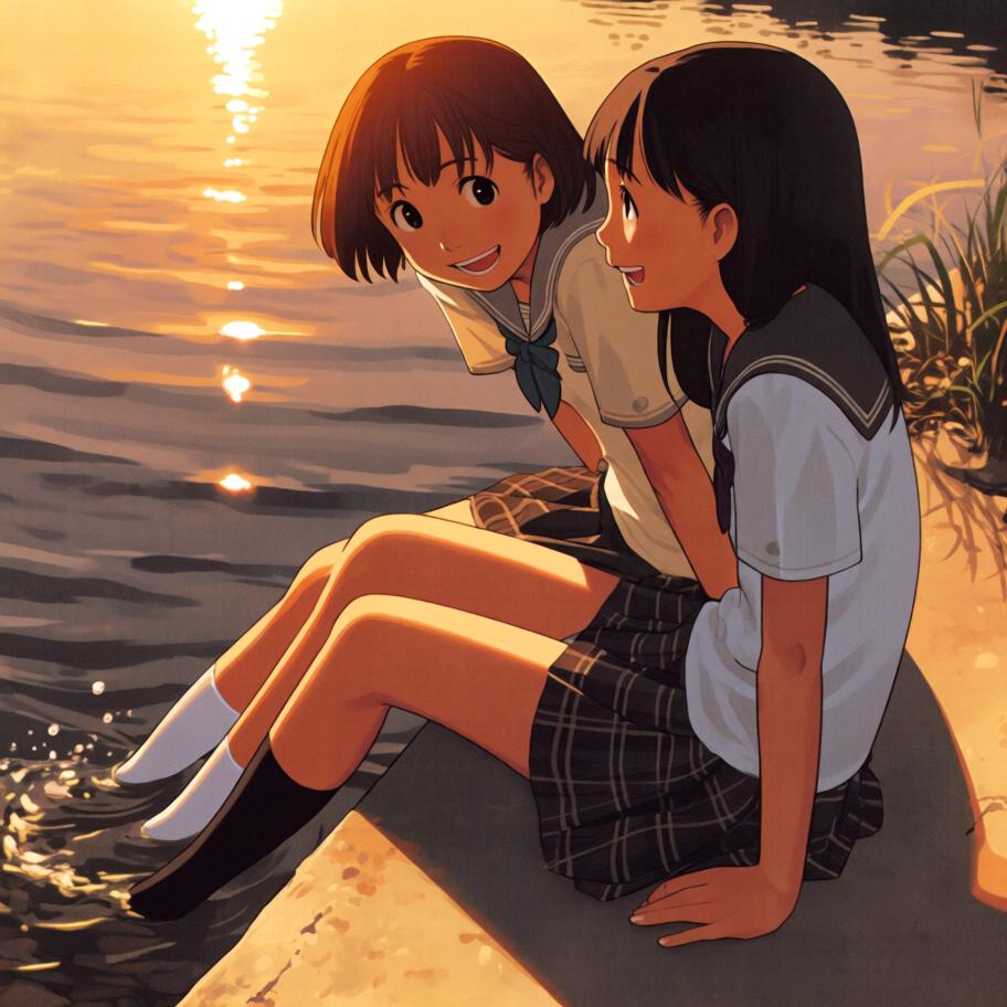 青春的自由是对希望的追求，即使面临挑战，姐妹之间的情感支持是最强大的力量。 - 图片11