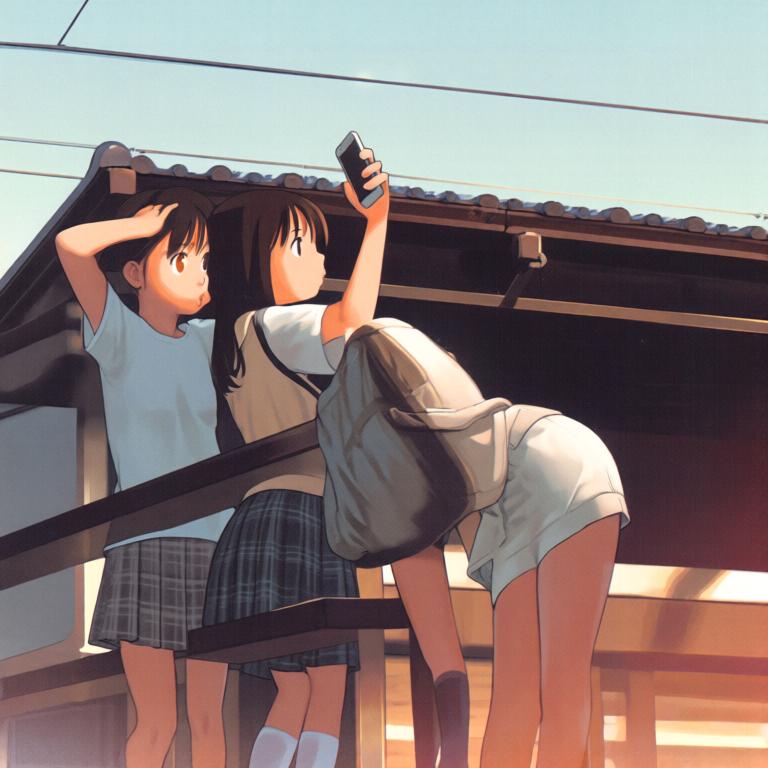 在夏日铁轨与屋顶上偷走黄昏 - 图片13