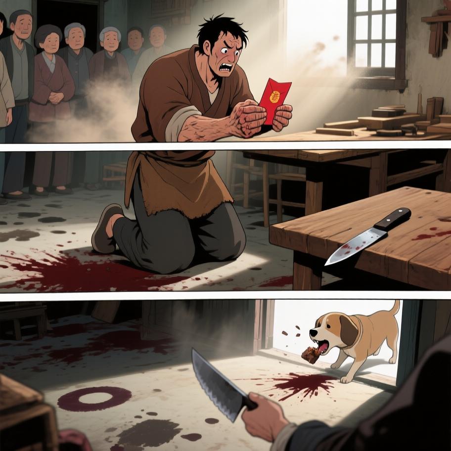 第0章:白布灯笼与陈家的香火
旧日京城有四个奇异的摇小鼓人，只到刚死人的人家收东西，年年聚会点四盏白布灯笼。我的太爷是其中一人，他离家后嘱咐儿子每年去柳树下看灯笼；几年间灯笼逐渐消逝，我家的厄运也随之降临，后来太爷回城又离去，留下了我爷陈如飞——一个表面和善、实则阴厉的人。童年里我目睹了他对贪婪木匠的惩罚与在喜宴上单挑拳脚的威严，从此知道陈家藏着不可言说的邪门。 - 图片10