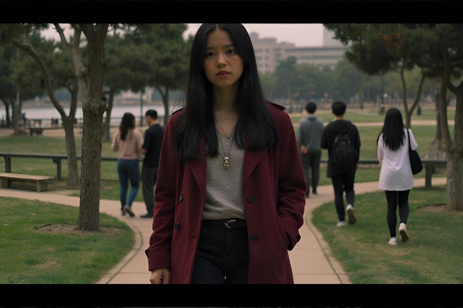 A poignant exploration of solitude and connection in a bustling city, spanning a day in the life of a young woman and her introspective journey. - 图片8