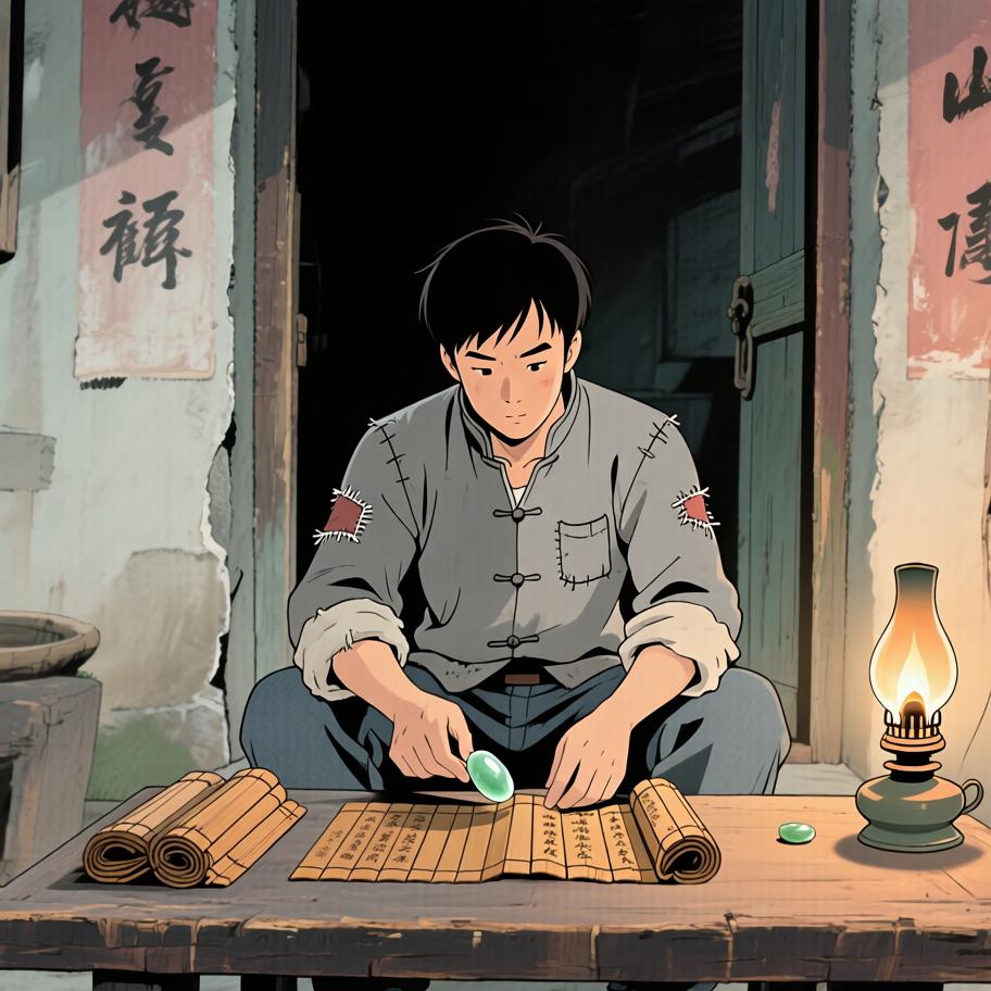 把墓里的东西摊在灯下 心里一边激动一边发冷 这条路越走越深 - 图片3