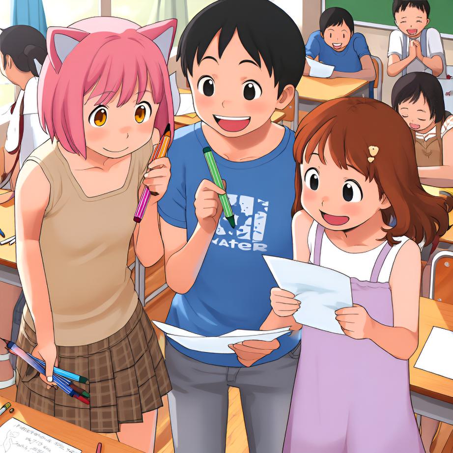 Just started a group activity in class and it's so much fun! The vibes are amazing and I'm grateful for moments like these. Learning with friends makes everything better. - 图片5