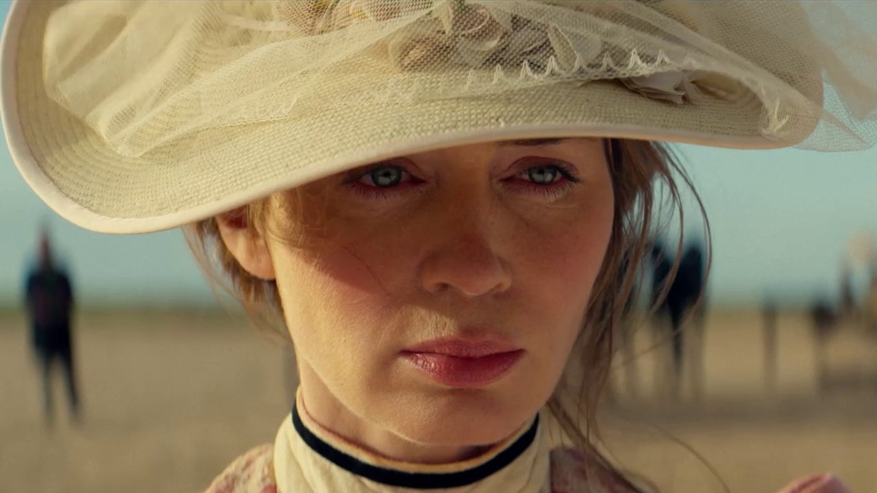 Emily Blunt in a Western, instant hype. Trailer is so slick it hit me like opening a rare loot box during finals. Low-key scared it's all mood and no payoff. You watching day one or waiting for reviews? - 图片1