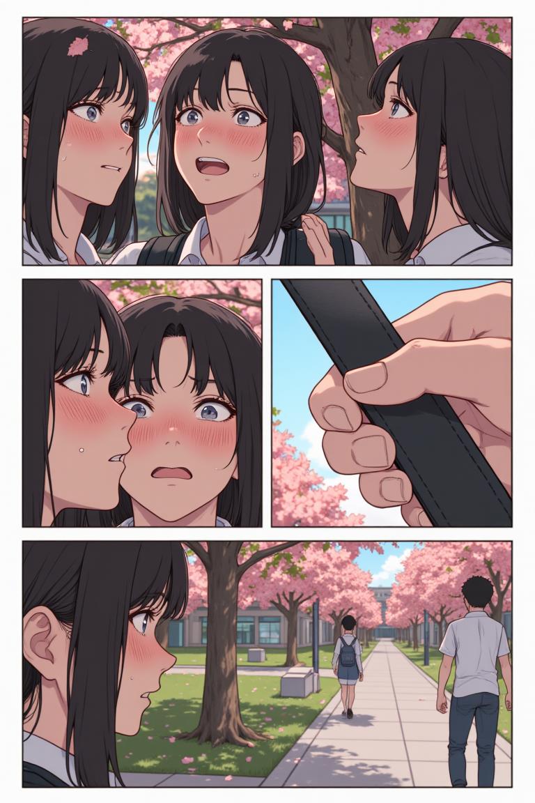 第1章:New Rain, New Beginnings
Luo Ye, now a university freshman and a modestly successful web novelist, spends a rainy night in an internet café before arriving at Jiangcheng University. After discovering a note in the rented teacher apartment and being warned by his brother Gu Mingxuan, he registers for school and meets two striking senior girls—Su Baizhou, an ice‑beauty and student council president, and her lively friend Qin Yuwen. A quiet recognition and an unresolved misunderstanding hang between them, opening the door to a new chapter of campus life. - 图片13