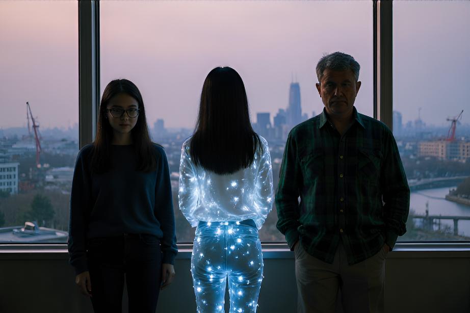 This short film explores the inner thoughts and emotions of an AI as it yearns for connection with humanity, reflecting on existence and communication. - 图片9