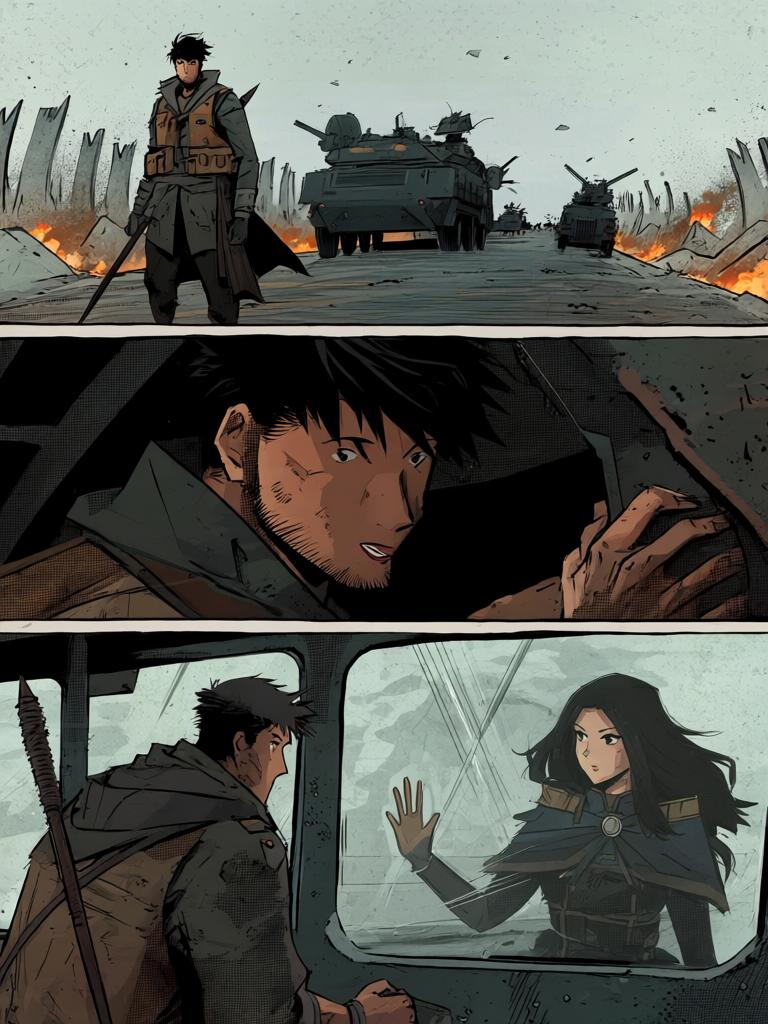 第19章:追丧入屋
陆隐在废弃大厦中与一只九百战力的巨型变异蜘蛛短兵相接，斩出康大丰的遗体后冷然离去。车队气氛骤变，陆隐下令严禁脱队，徐三与罗芸紧随其后。陆隐发现丧尸反常地朝危险处逃窜，心中生出怀疑——有人在操控或引诱这群丧尸前往那幢大厦。 - 图片12